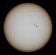 太陽黒点＆ISS結果＆12日はISS太陽面通過　2011/03/11A