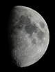 月面３態：皆既月食まであと５日　2011/12/05