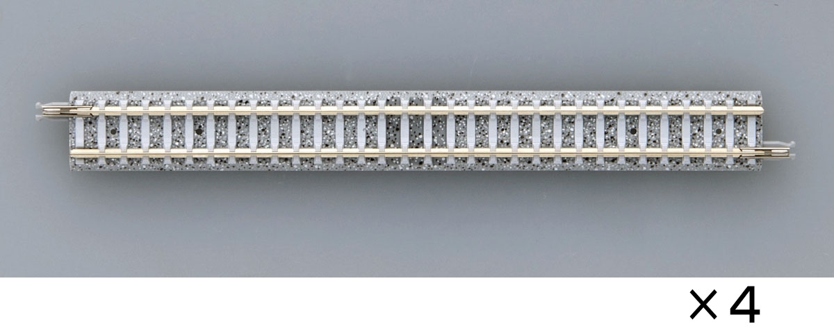 ストレートPCレールS158.5-PC(F)(4本セット)｜鉄道模型 TOMIX 公式サイト｜株式会社トミーテック