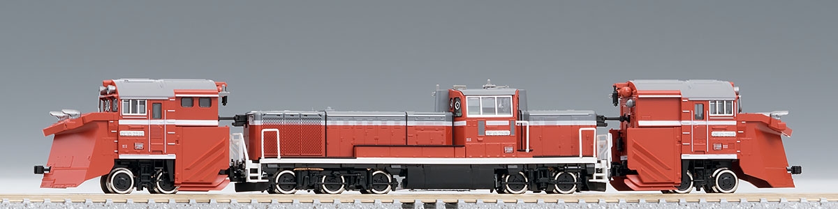 JR DE15-2500形ディーゼル機関車(JR西日本仕様・単線用ラッセルヘッド ...