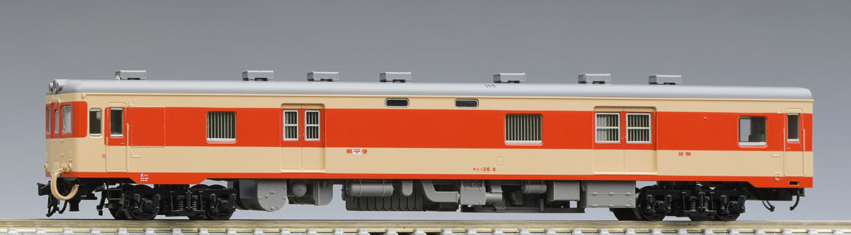 国鉄ディーゼルカー キユニ26形（急行色）｜鉄道模型 TOMIX 公式サイト 