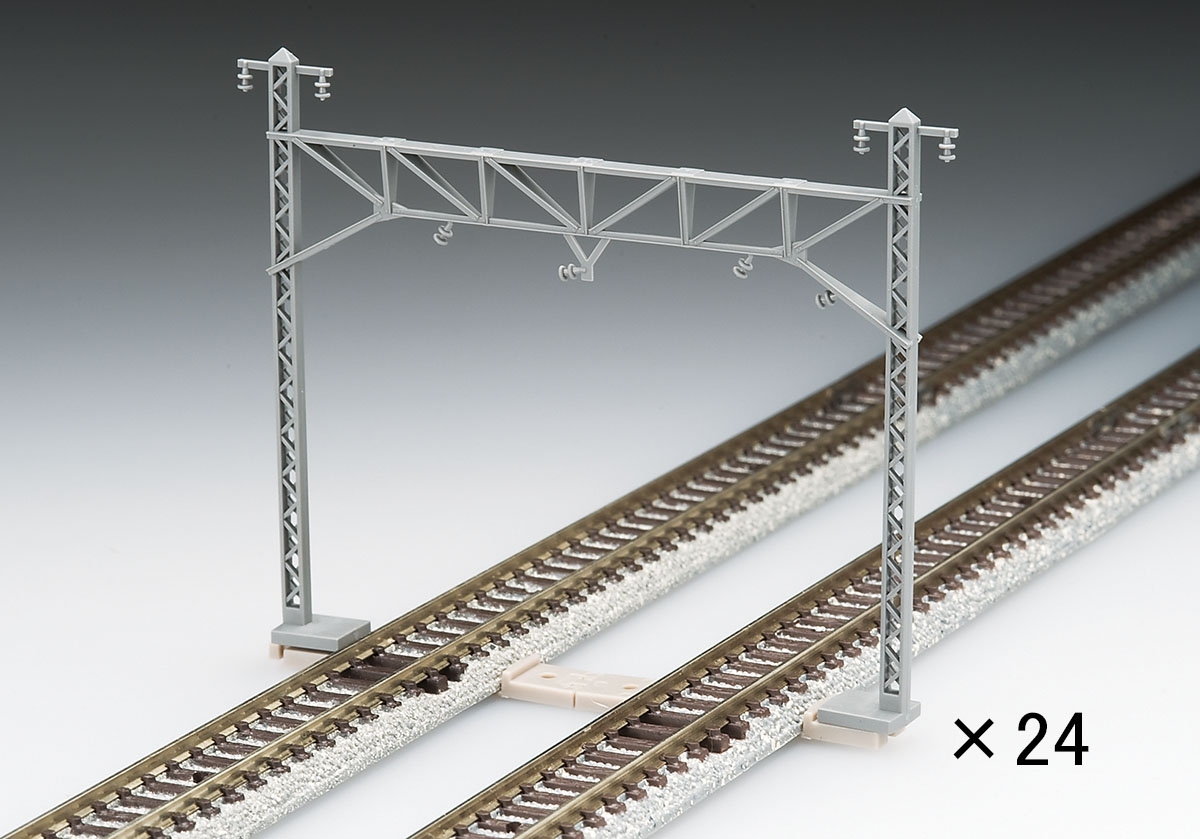 複線架線柱・鉄骨型(24本セット)｜鉄道模型 TOMIX 公式サイト｜株式会社トミーテック