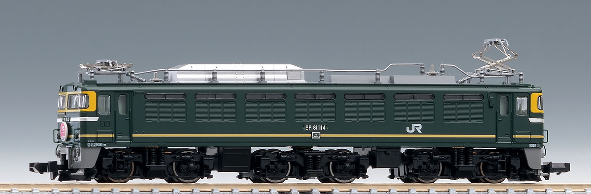 JR EF81形電気機関車(トワイライト色) ｜鉄道模型 TOMIX 公式サイト