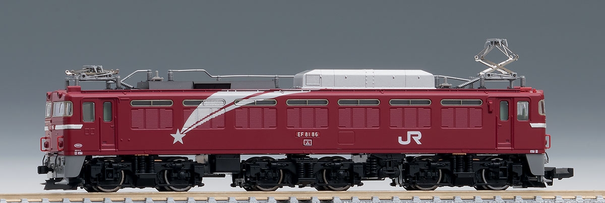 JR EF81形電気機関車(北斗星色・Hゴムグレー) ｜鉄道模型 TOMIX 公式 
