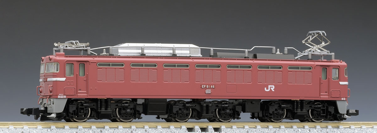 JR EF81形電気機関車(敦賀運転所・Hゴムグレー) ｜鉄道模型 TOMIX 公式 