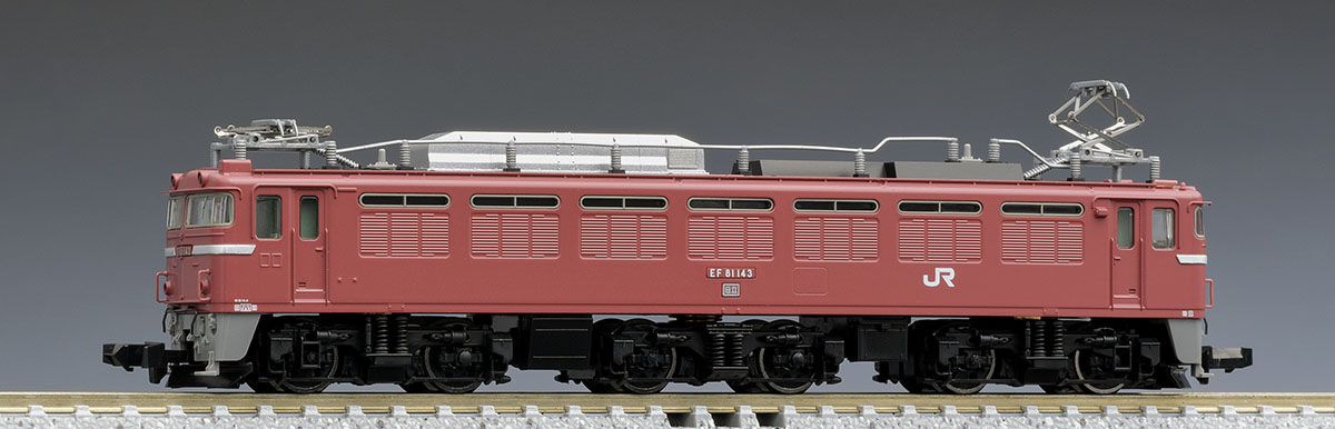JR EF81形電気機関車(長岡運転所・ローズ・ひさし付) ｜鉄道模型 TOMIX ...