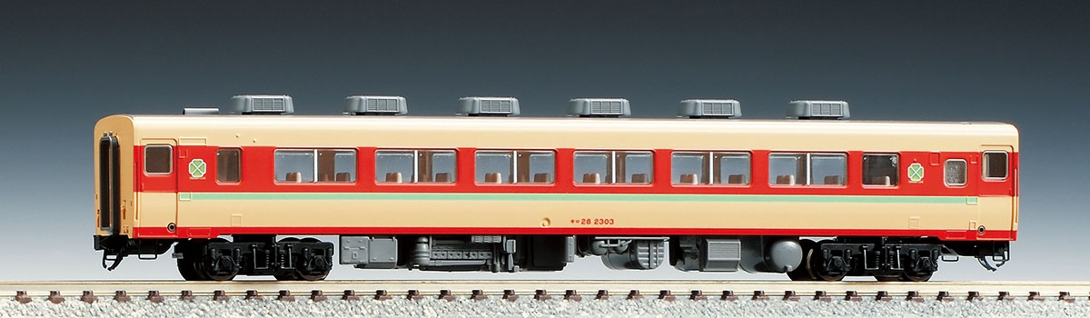国鉄ディーゼルカー キロ28-2300形（帯入り）｜鉄道模型 TOMIX 公式 ...