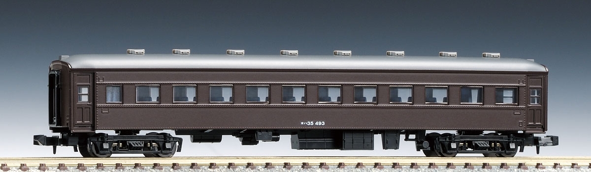 国鉄客車 オハ35形（戦前型・茶色）｜鉄道模型 TOMIX 公式サイト｜株式 