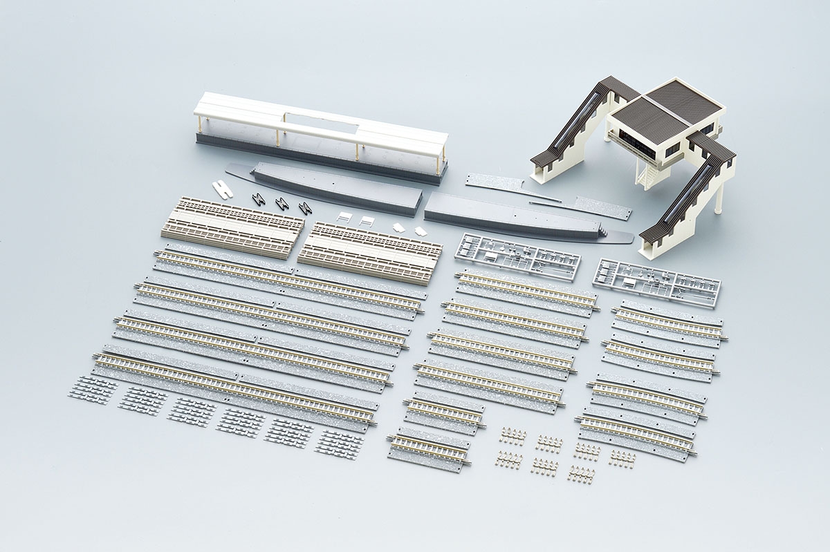 ワイドレール複線駅セット(レールパターンCB-D)｜鉄道模型 TOMIX 公式 ...