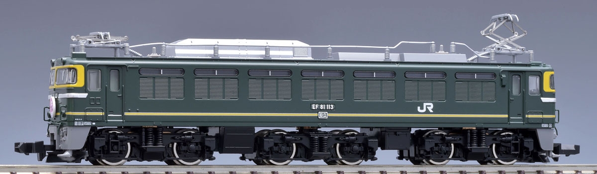 JR EF81形電気機関車（トワイライト色）｜鉄道模型 TOMIX 公式サイト