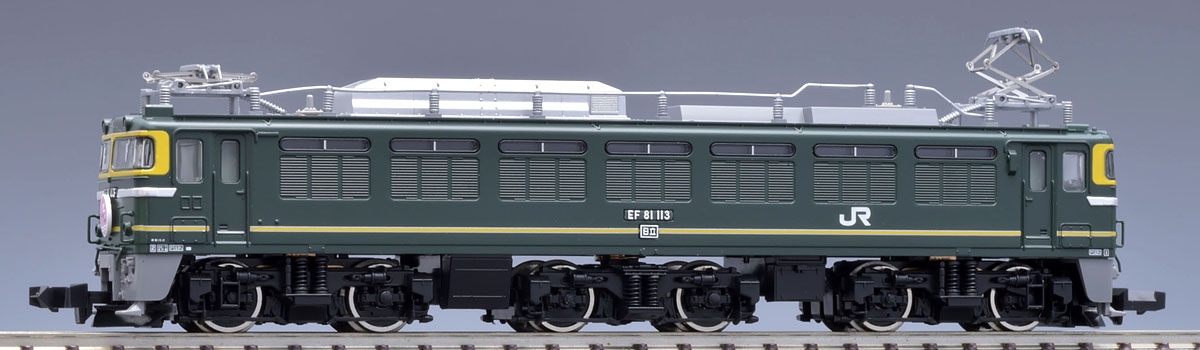 JR EF81形電気機関車(トワイライト色)|鉄道模型 TOMIX 公式サイト