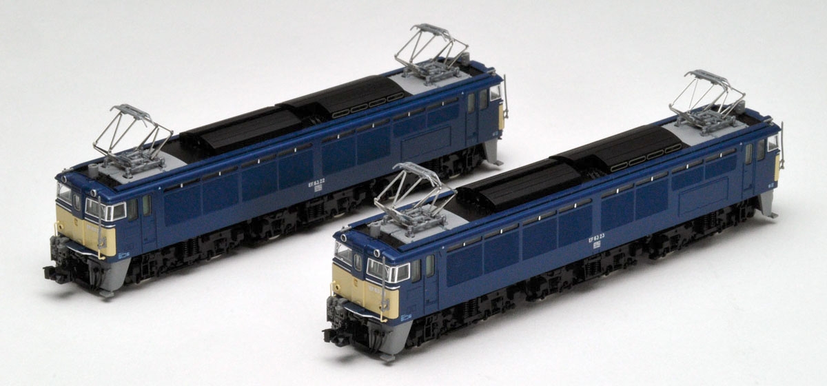 JR EF63形電気機関車（3次形・青色）セット｜鉄道模型 TOMIX 公式