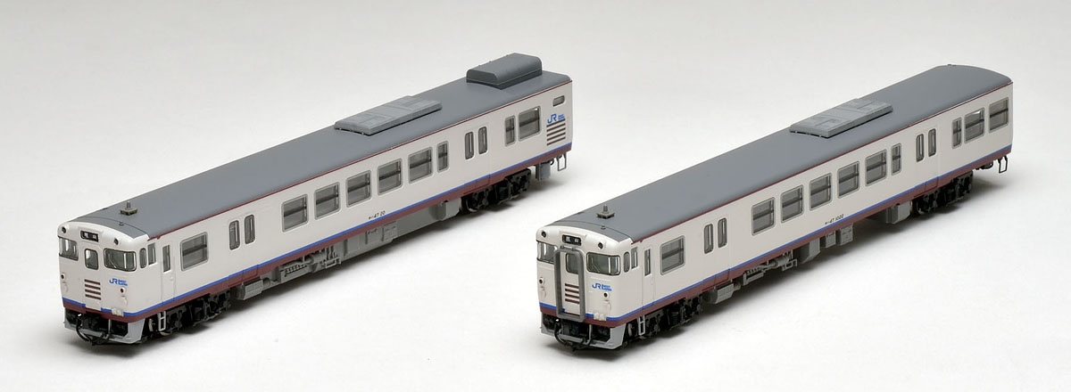 JR キハ47-0形ディーゼルカー（JR西日本更新車・岡山色）セット｜鉄道 