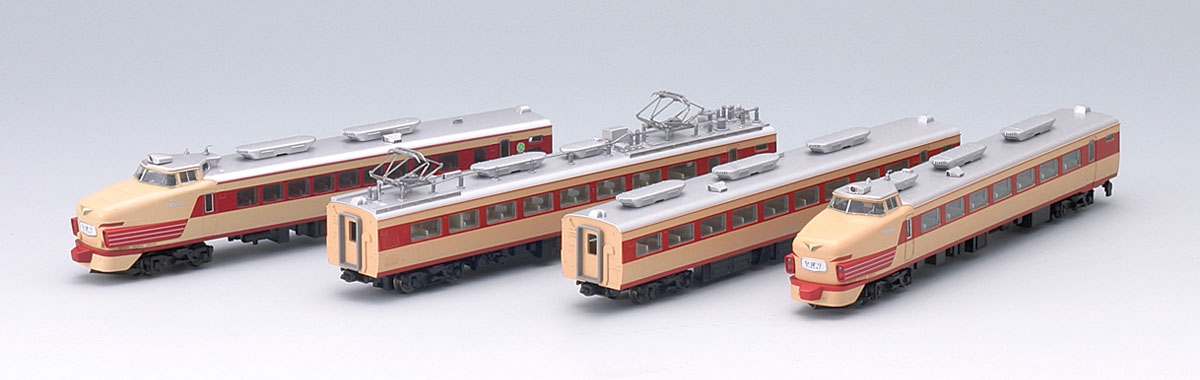 国鉄 485系特急電車（クロ481-0）セット｜鉄道模型 TOMIX 公式サイト 