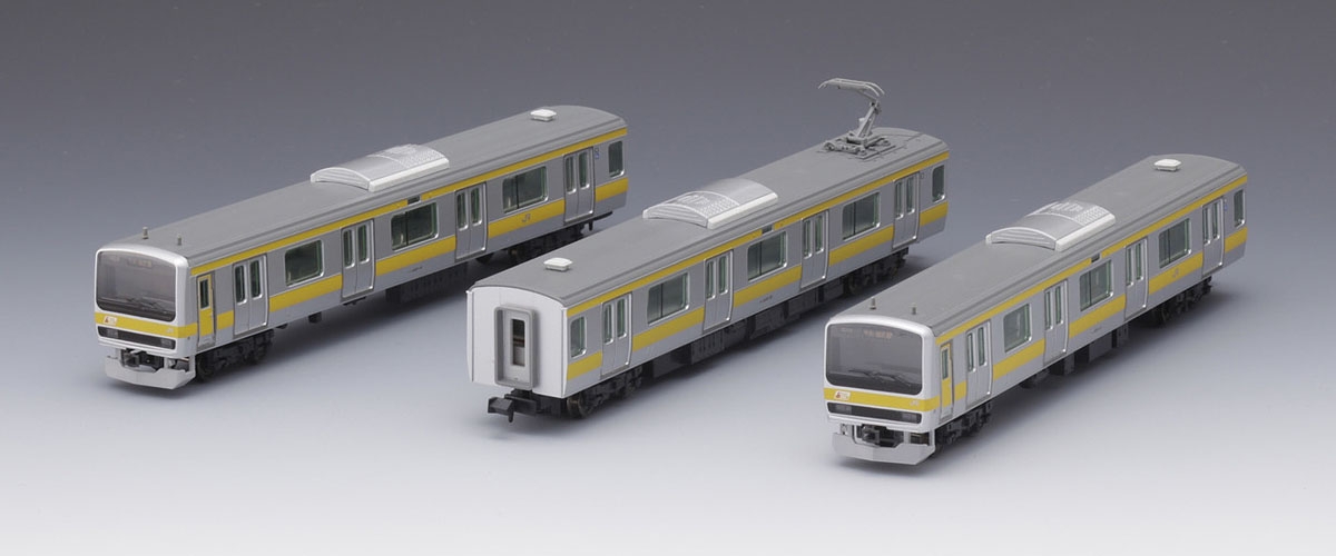JR E231-0系通勤電車（総武線）基本セット｜鉄道模型 TOMIX 公式サイト 
