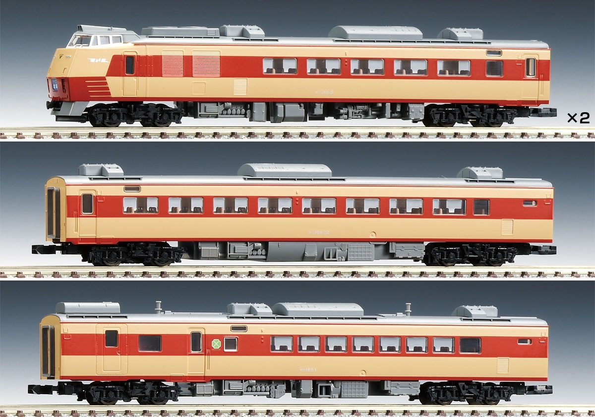国鉄 キハ183-0系特急ディーゼルカー基本セット｜鉄道模型 TOMIX 公式 