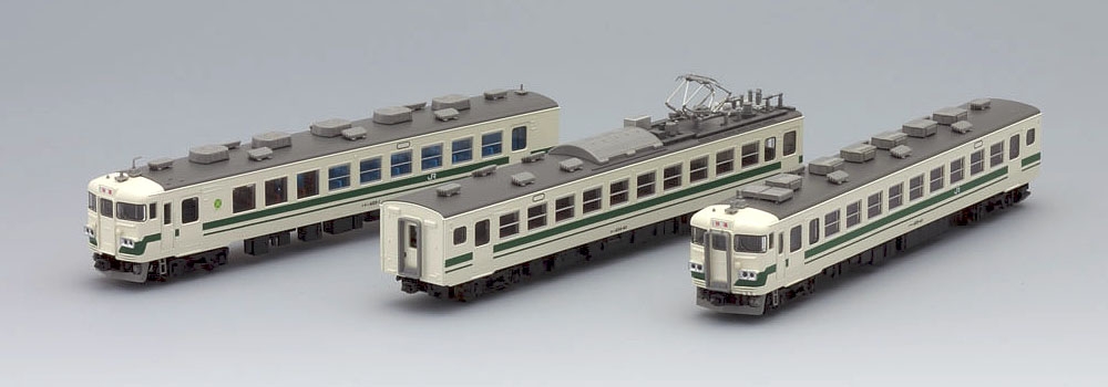 JR 455系電車（東北色・快速ばんだい）基本セットA｜鉄道模型 TOMIX 