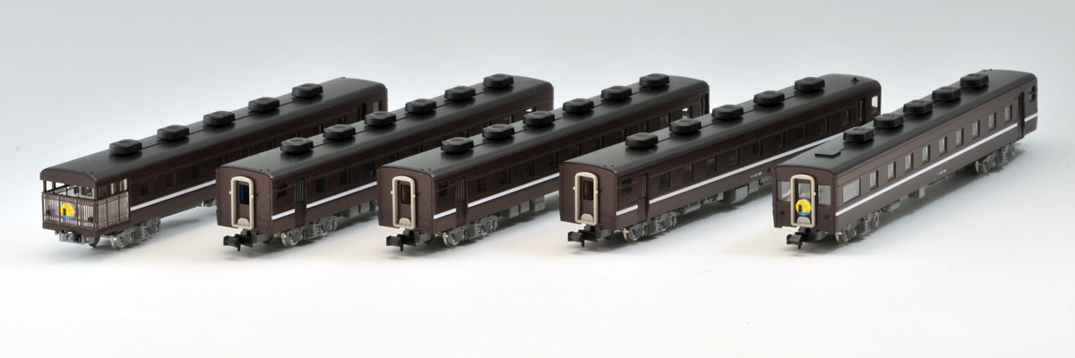 JR 12系客車（やまぐち号用レトロ風客車）セット｜鉄道模型 TOMIX 公式 
