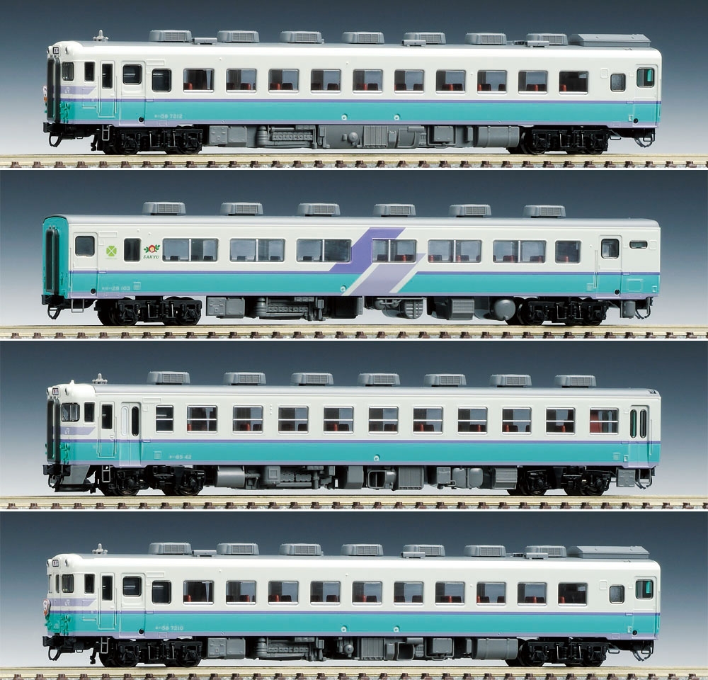 JR キハ58系急行ディーゼルカー（砂丘）｜鉄道模型 TOMIX 公式サイト 