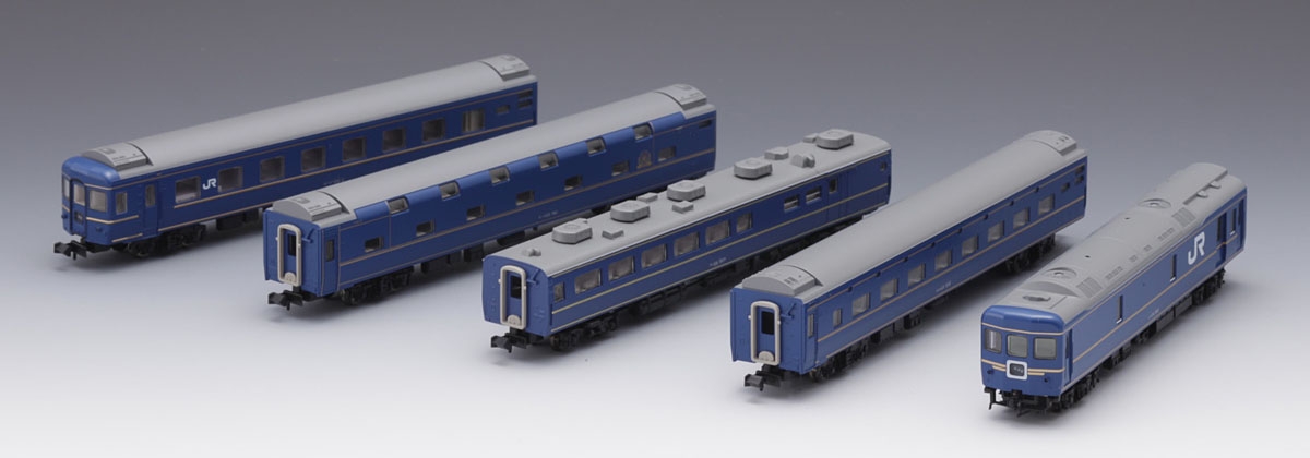 JR 24系25形特急寝台客車（北斗星・混成編成）基本セット｜鉄道模型 