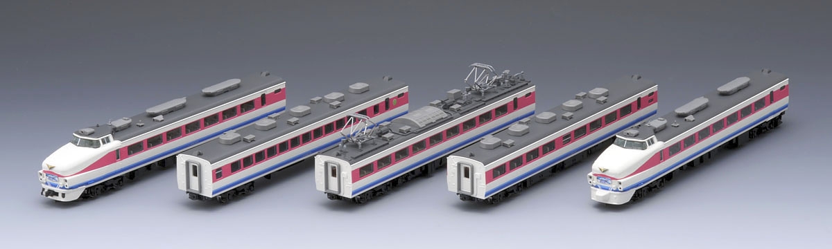 JR 489系特急電車（白山）基本セット｜鉄道模型 TOMIX 公式サイト ...