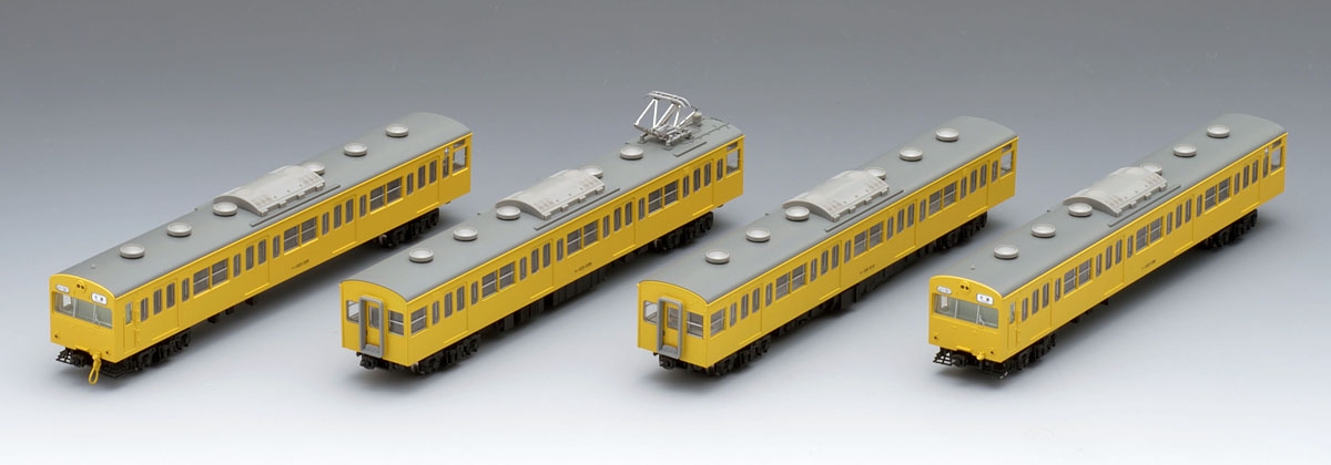 国鉄 103系通勤電車（初期型冷改車・カナリア）基本セットB｜鉄道模型 