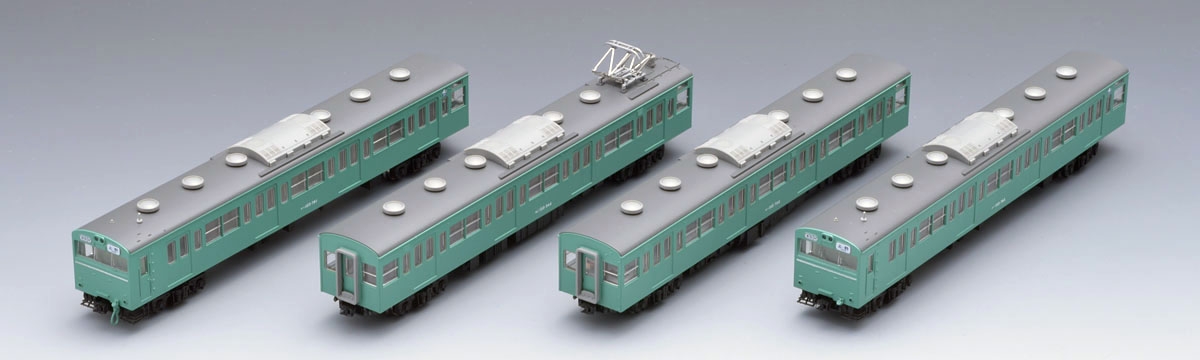 国鉄 103系通勤電車（高運転台ATC車・エメラルドグリーン）基本セット 