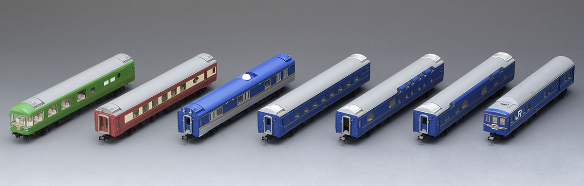 JR 24系25形特急寝台客車（夢空間北斗星）セット｜鉄道模型 TOMIX 公式 