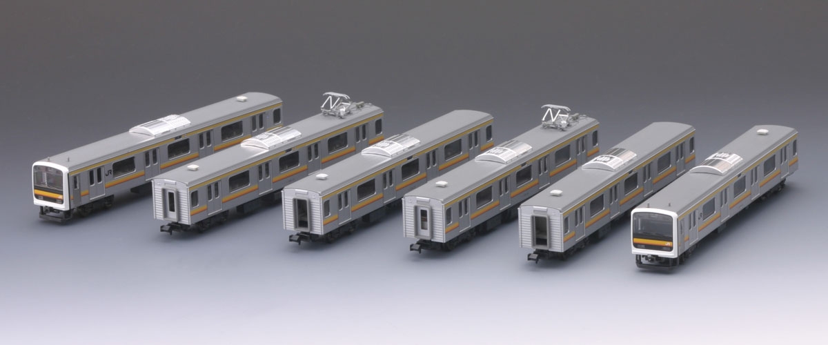 JR 209系通勤電車（南武線）セット｜鉄道模型 TOMIX 公式サイト｜株式 