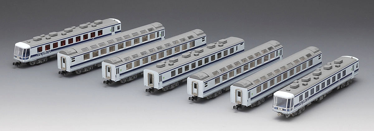 JR 12-700系客車ユーロライナーセット｜鉄道模型 TOMIX 公式サイト 