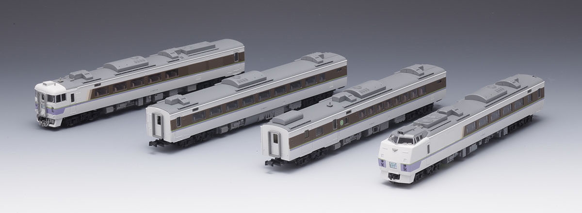 JR キハ183系特急ディーゼルカー（オホーツク）セットB｜鉄道模型 