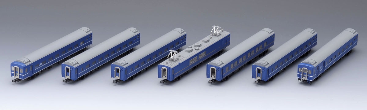 JR 24系25形特急寝台客車（あさかぜ・JR西日本仕様）セット｜鉄道模型