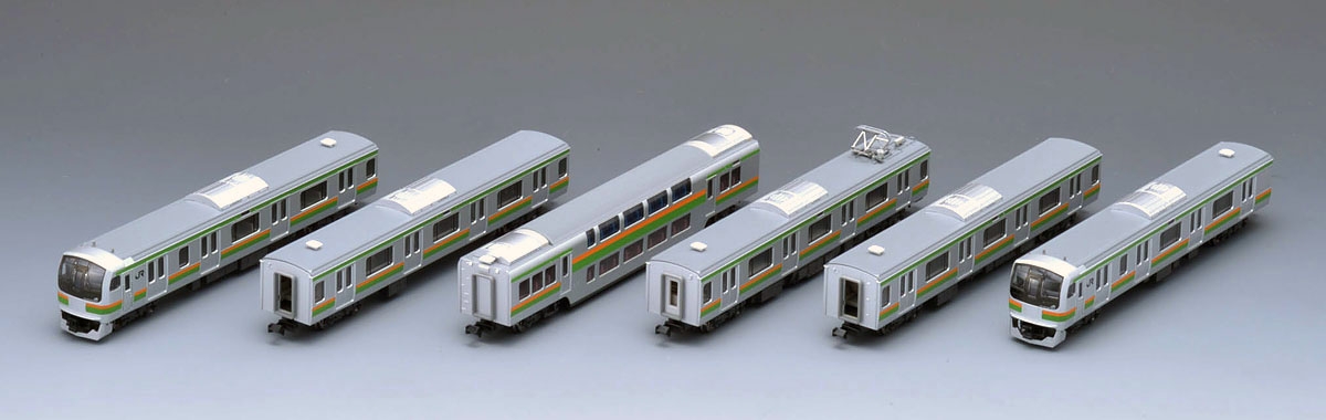 JR E217系近郊電車（湘南色）基本セットA｜鉄道模型 TOMIX 公式サイト 