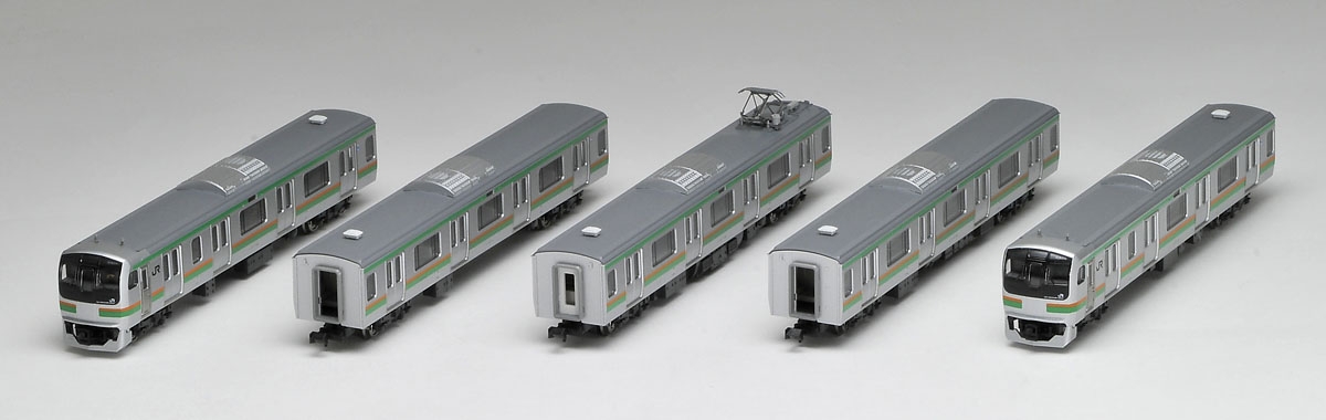 JR E217系近郊電車（湘南色）基本セットB｜鉄道模型 TOMIX 公式サイト 