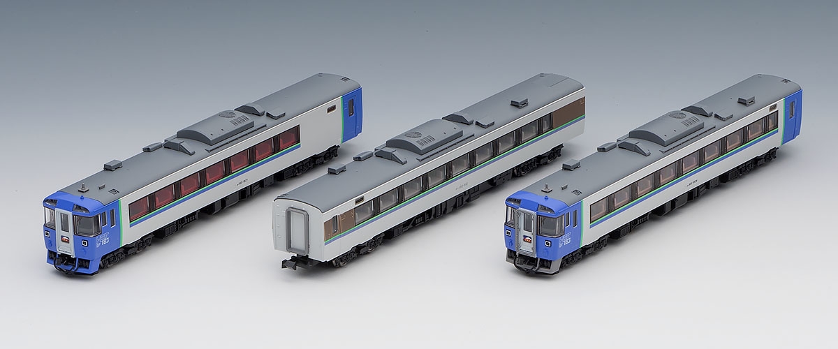 限定品 JR キハ183系特急ディーゼルカー(ニセコ)セット ｜鉄道模型 
