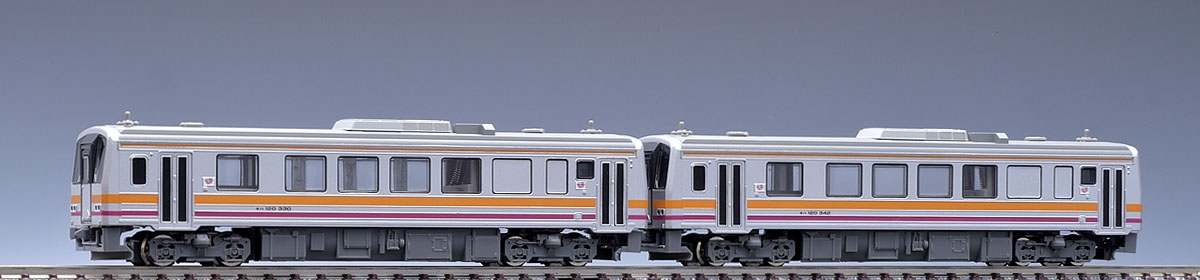 TOMIX 98008 JR キハ120形ディーゼルカー(津山線) 2両セット - 鉄道模型