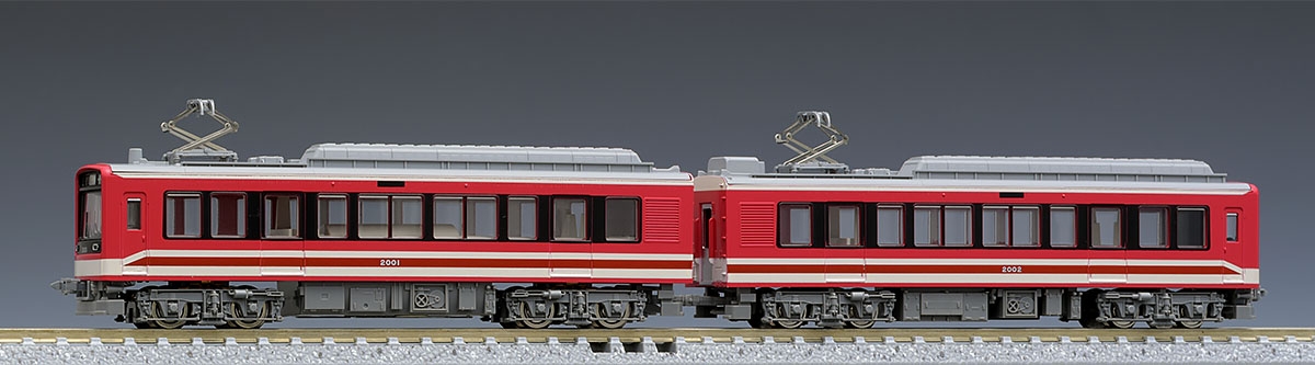 箱根登山鉄道 2000形サン・モリッツ号(復刻塗装)セット ｜鉄道模型 