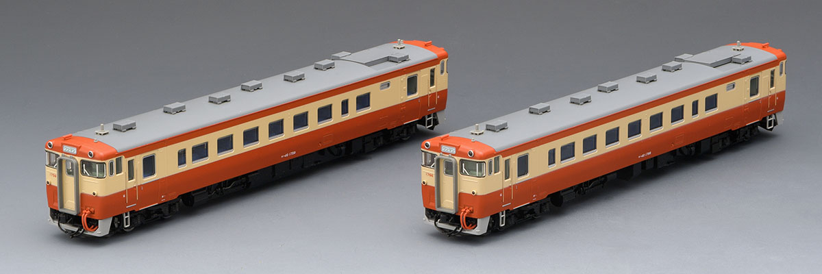 JR キハ40-1700形ディーゼルカー(国鉄一般色)セット ｜鉄道模型 TOMIX 