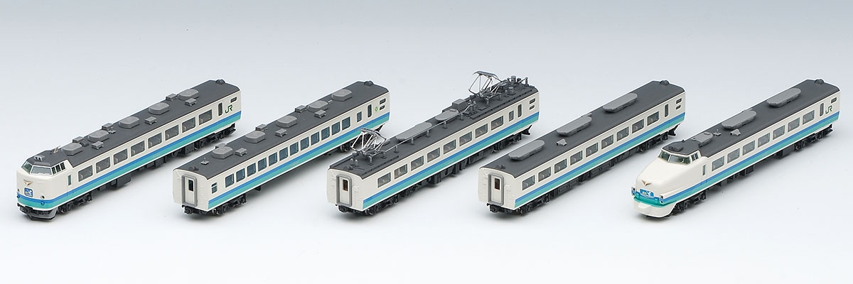 JR 485系特急電車（上沼垂色・白鳥）基本セットA｜鉄道模型 TOMIX 公式