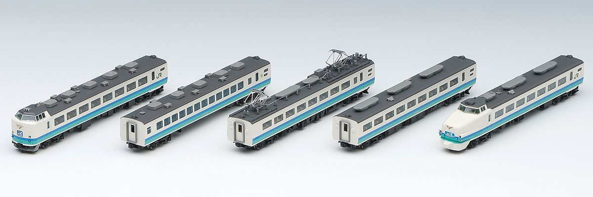 TOMIX 98215 JR 485系特急電車（上沼垂色・白鳥）基本セットA-