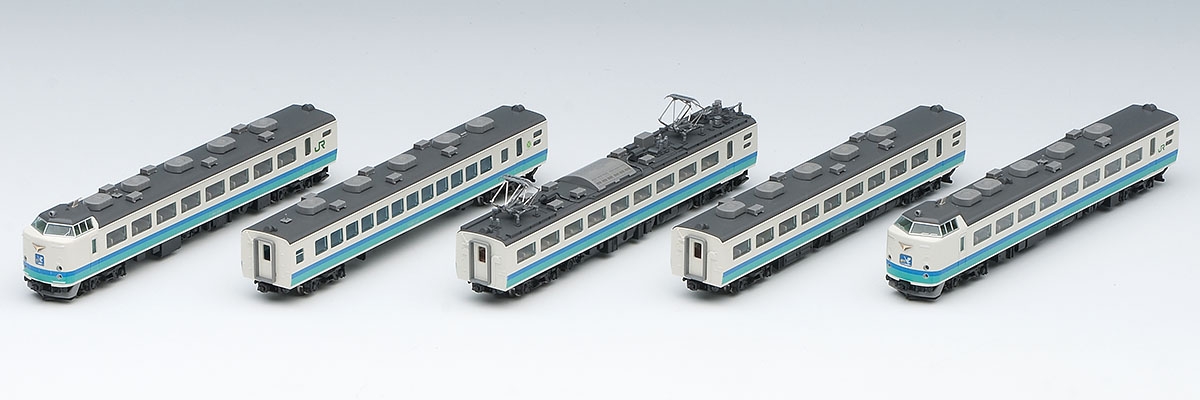 JR 485系特急電車（上沼垂色・白鳥）基本セットB｜鉄道模型 TOMIX 公式 