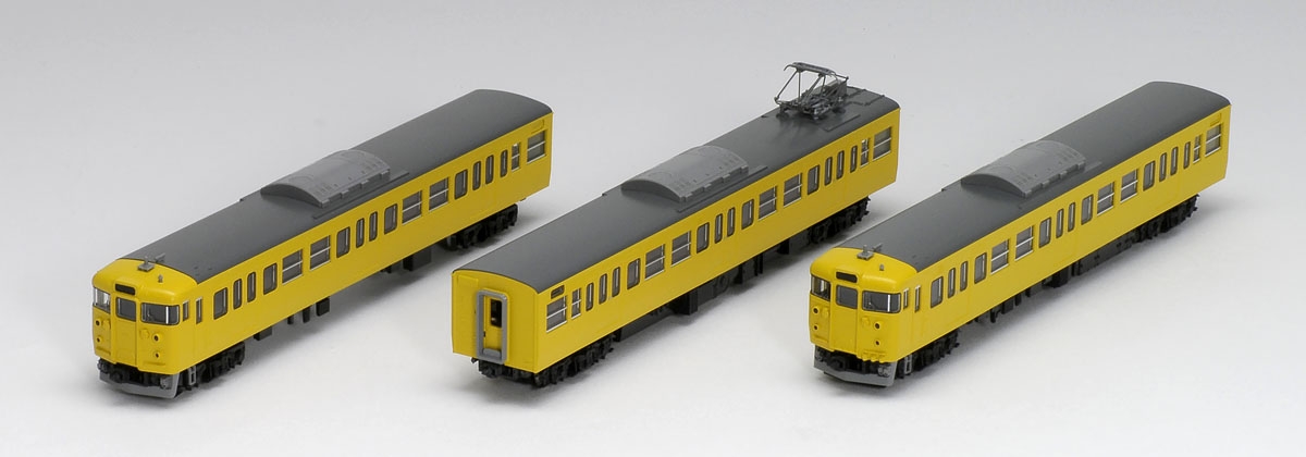 JR 115-300系近郊電車（岡山電車区D編成・黄色）セット｜鉄道模型 