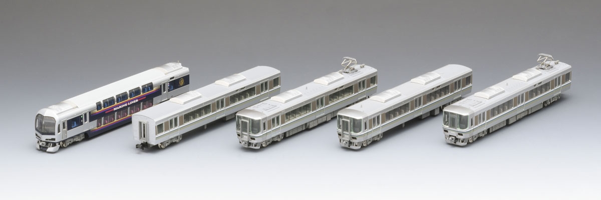 JR 223-5000系・5000系近郊電車（マリンライナー）セットB｜鉄道模型 