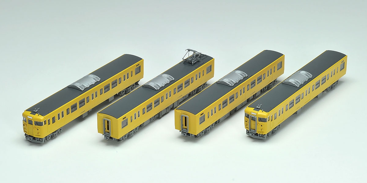 JR 115-2000系近郊電車(JR西日本40N更新車・黄色)基本セット｜鉄道模型