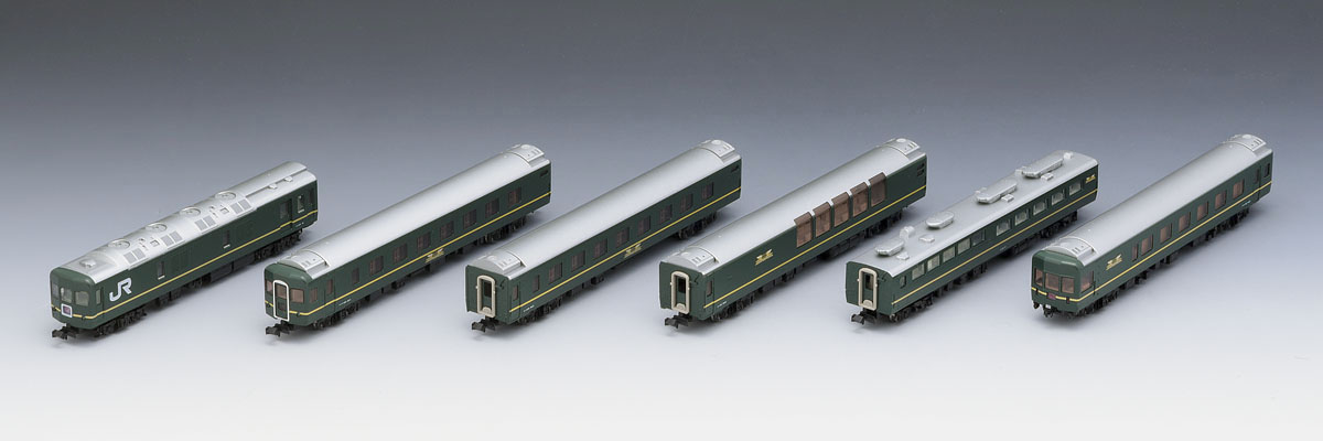 JR 24系25形特急寝台客車(トワイライトエクスプレス)基本セットB ｜鉄道模型 TOMIX 公式サイト｜株式会社トミーテック