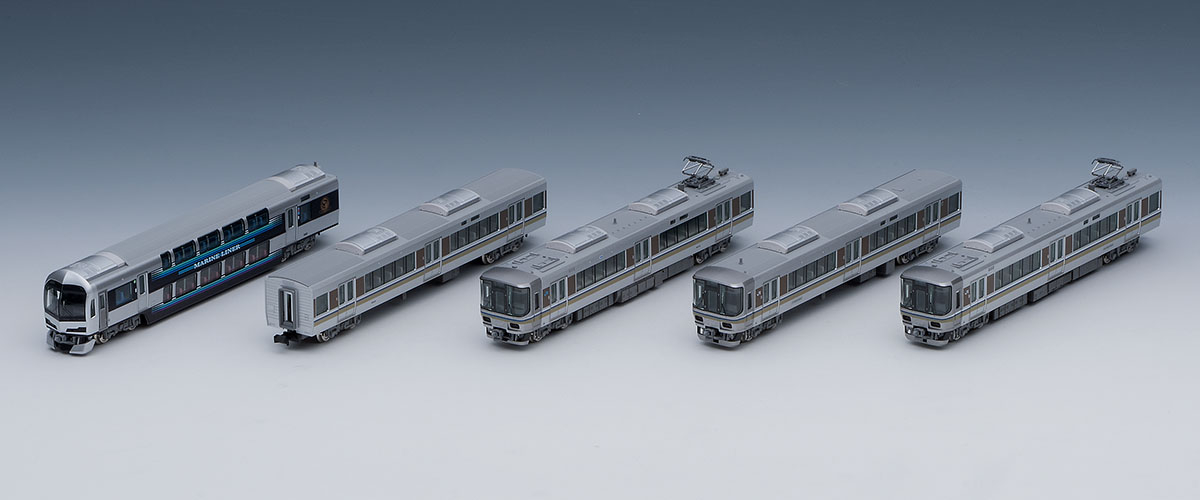 JR 223-5000系・5000系近郊電車(マリンライナー)セットE｜鉄道模型 