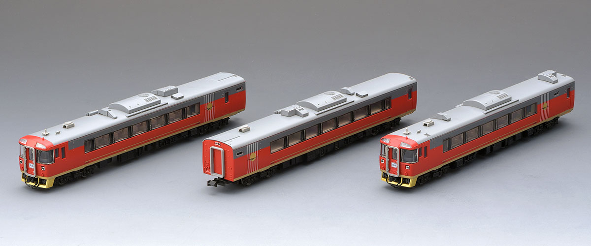 JR キハ183-6000系ディーゼルカー(お座敷車)セット｜鉄道模型 TOMIX