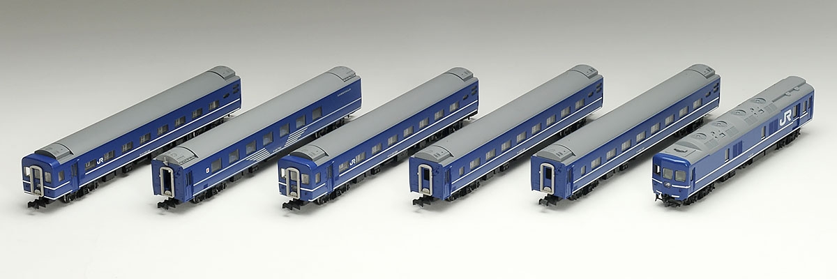 JR 24系25形特急寝台客車（富士）セット｜鉄道模型 TOMIX 公式サイト 