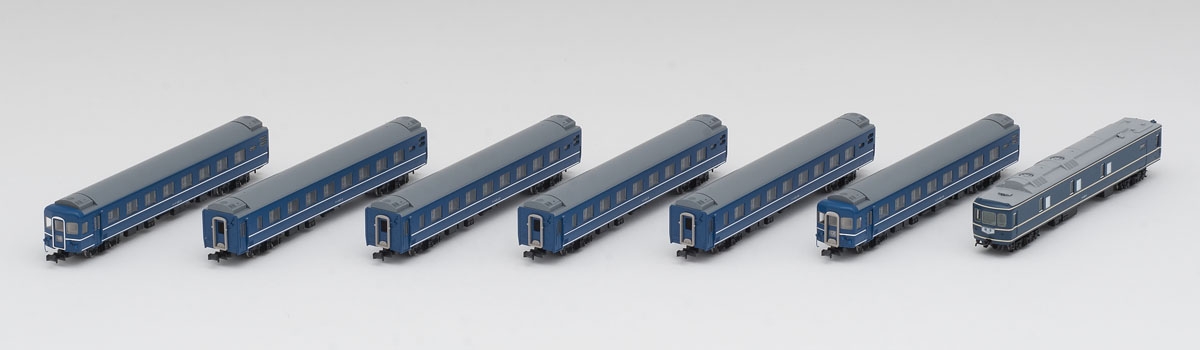国鉄 24系25-0形特急寝台客車(カニ25)セット｜鉄道模型 TOMIX 公式 