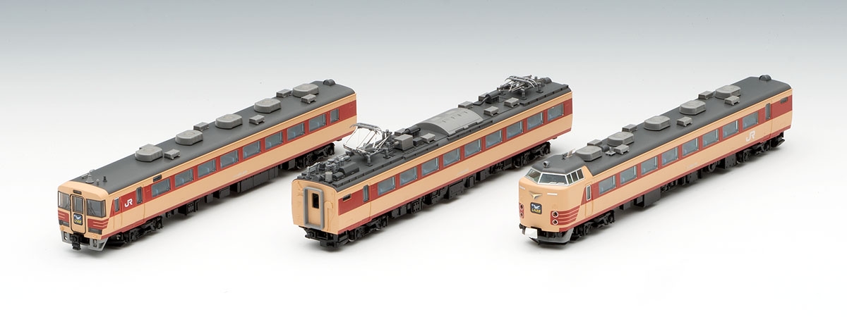JR 485系特急電車(しらさぎ)セットB｜鉄道模型 TOMIX 公式サイト｜株式 